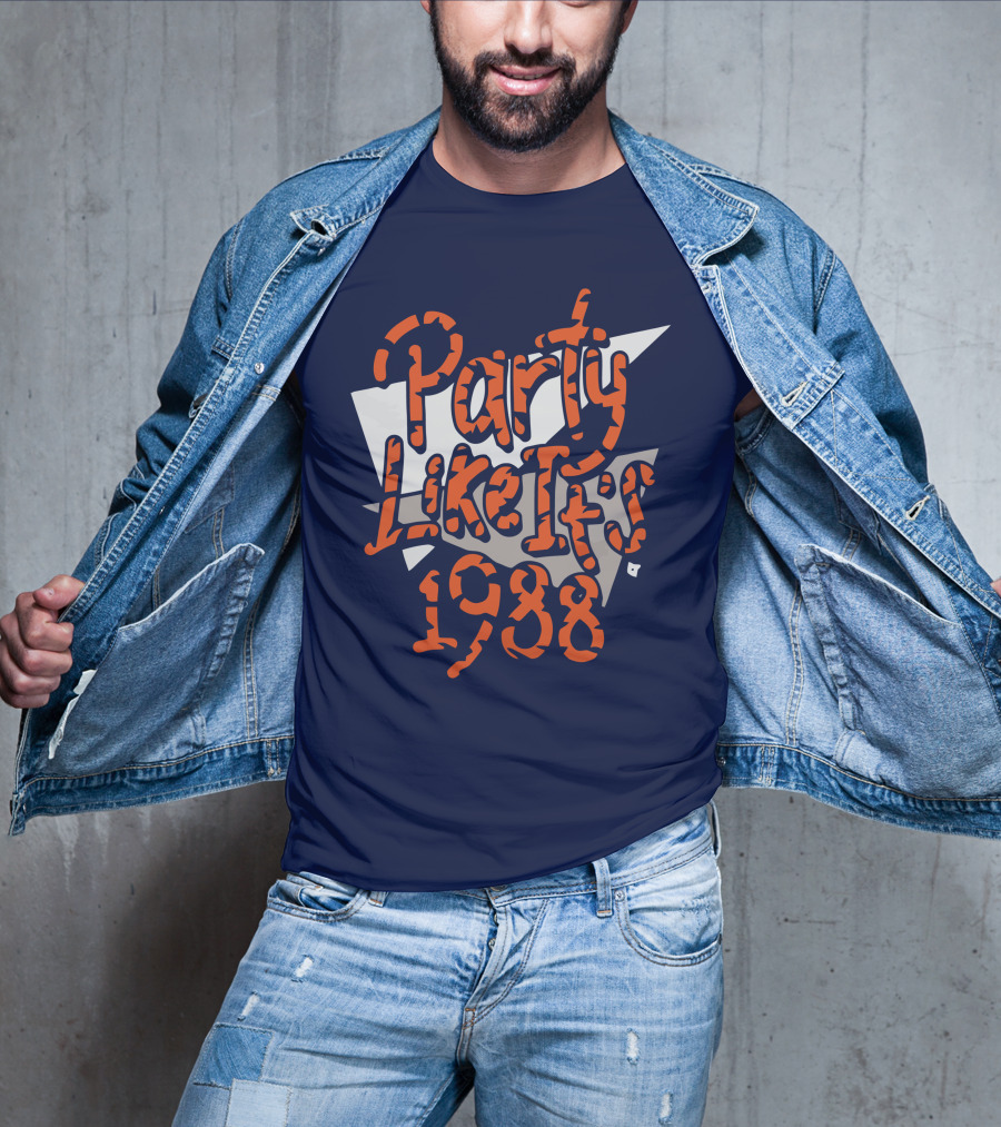Cincinnati Party Like It's 1988 Retro Style Vintage T-Shirt