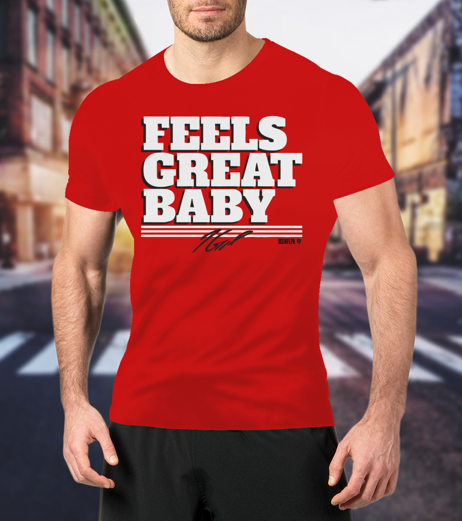 Jimmy Garoppolo Feels Great Baby NFLPA T-Shirt
