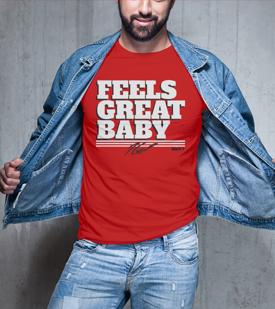 Jimmy Garoppolo Feels Great Baby NFLPA T-Shirt