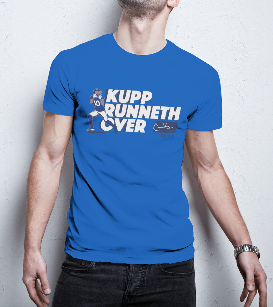 Kupp Runneth Over Cooper Kupp NFLPA 10 Football Player T-Shirt