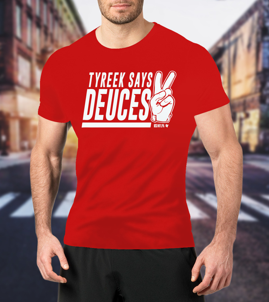 Tyreek Says Deuces Nflpa T-Shirt