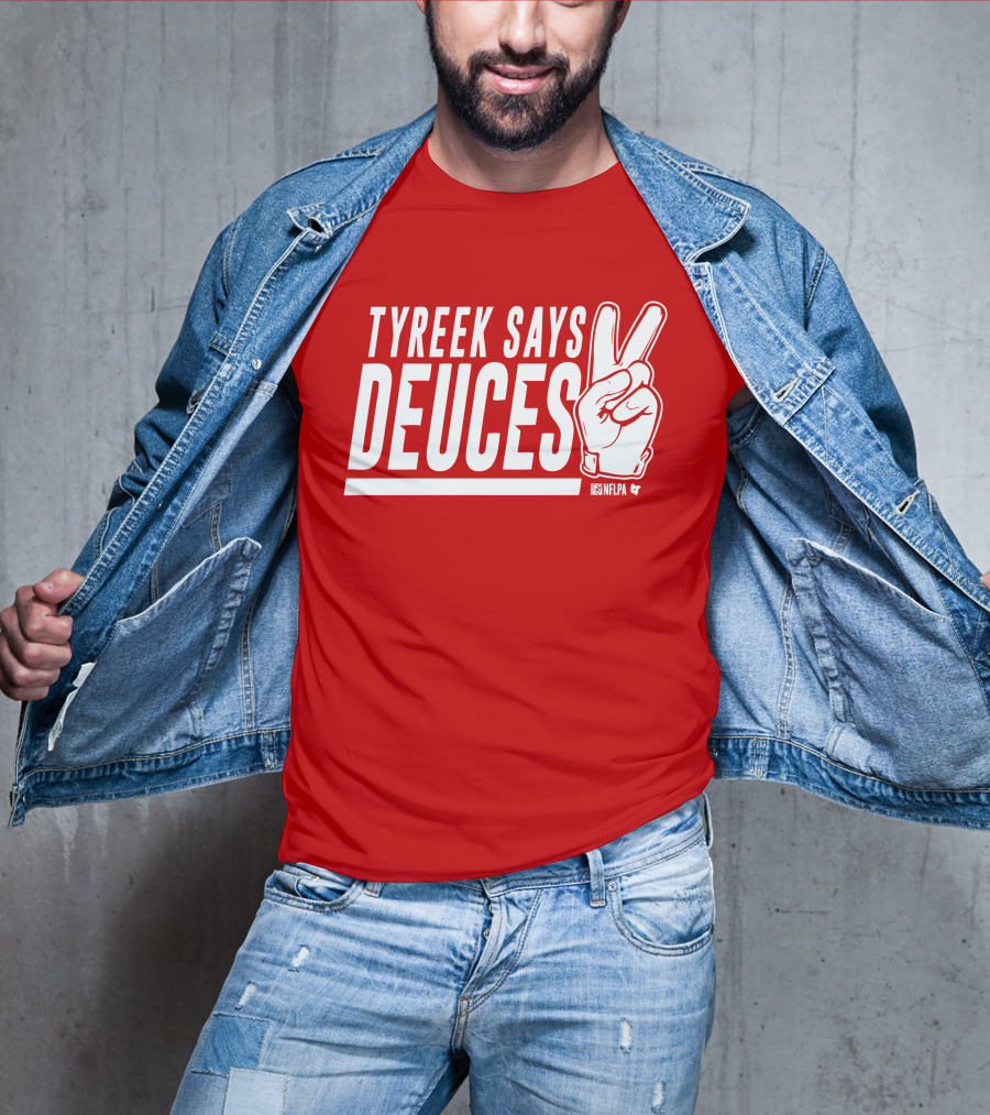 Tyreek Says Deuces Nflpa T-Shirt