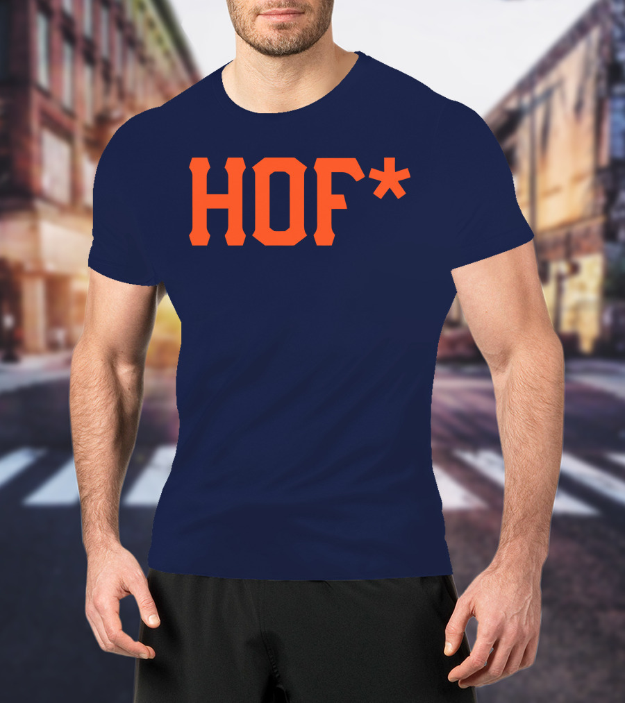 HOF* Navy Orange T-Shirt