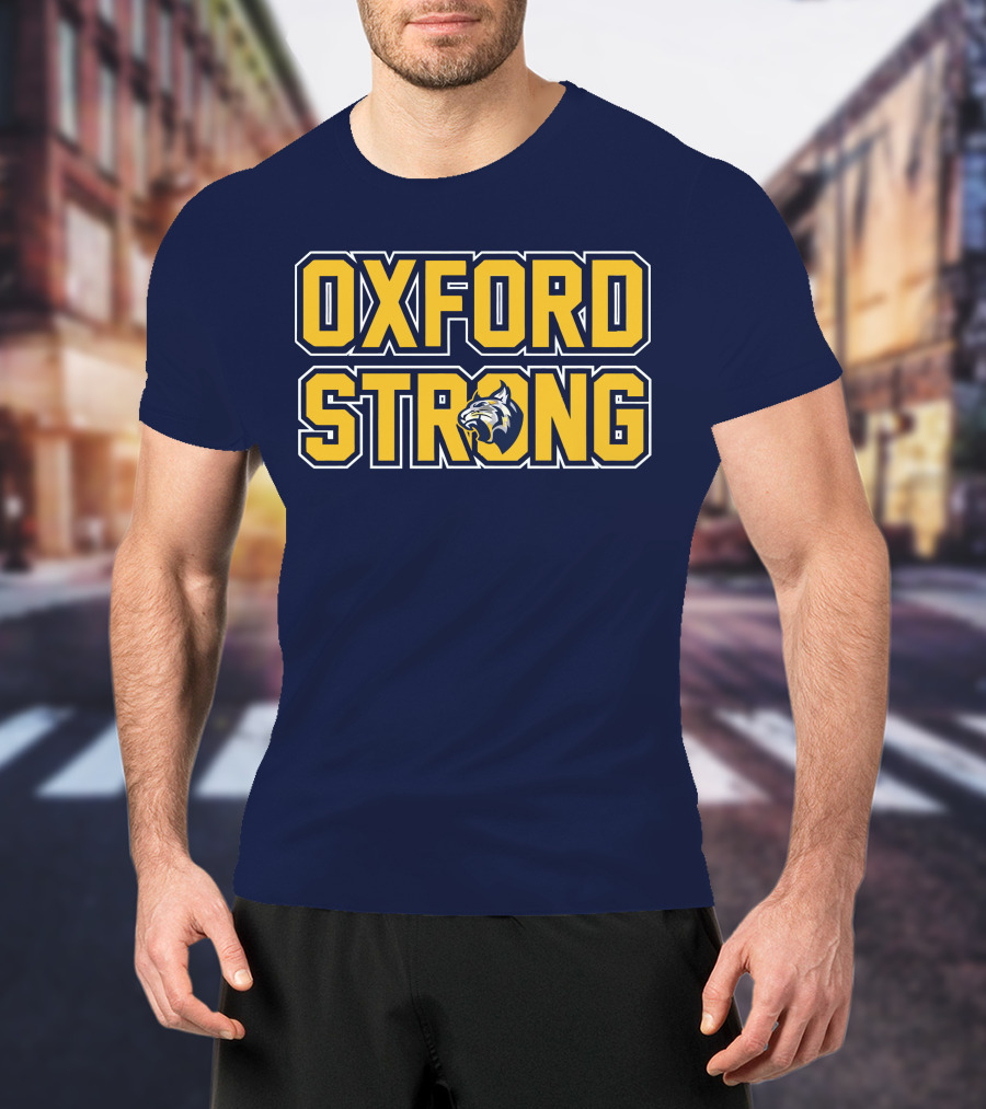 Oxford Strong Wildcats Mascot T-Shirt