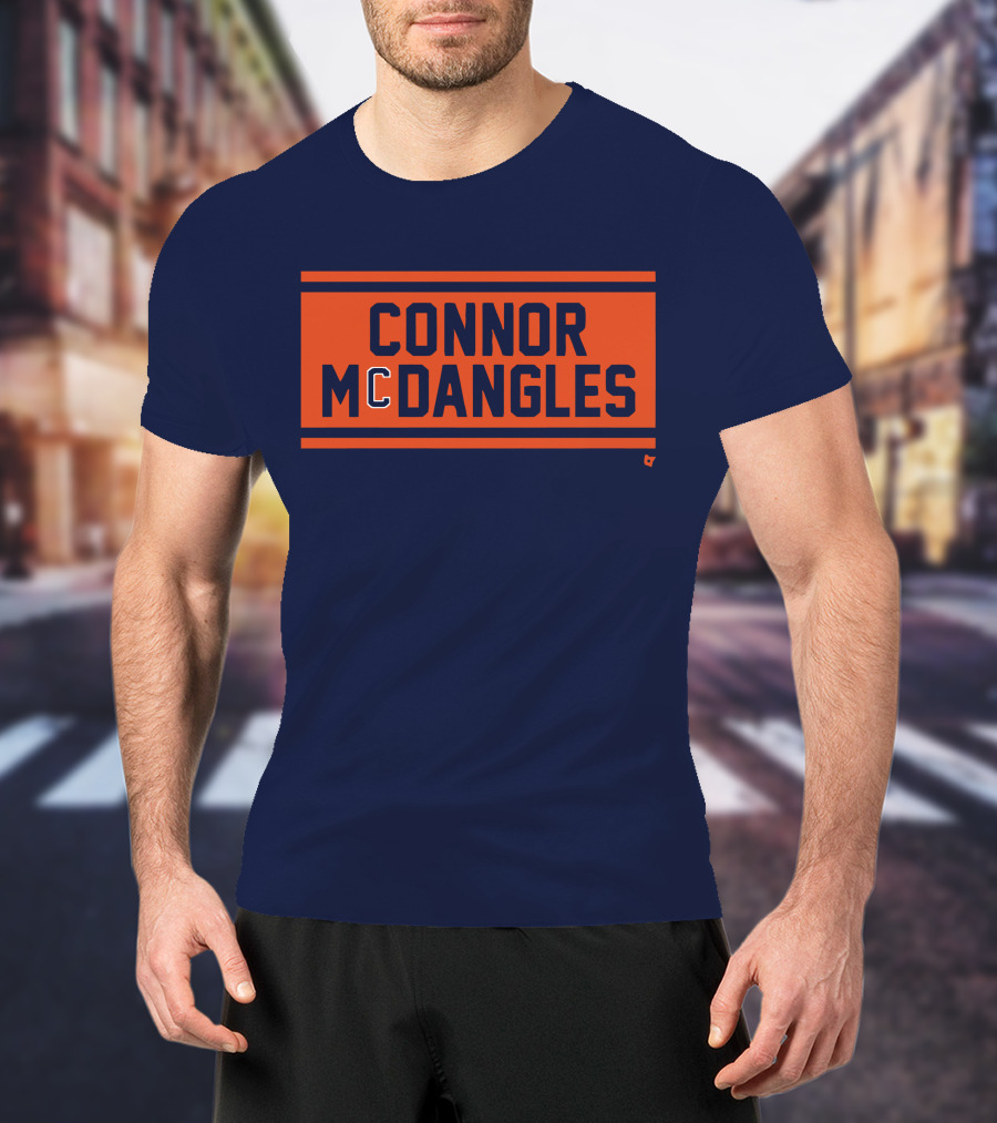 Connor McDavid McDangles Text Block T-Shirt