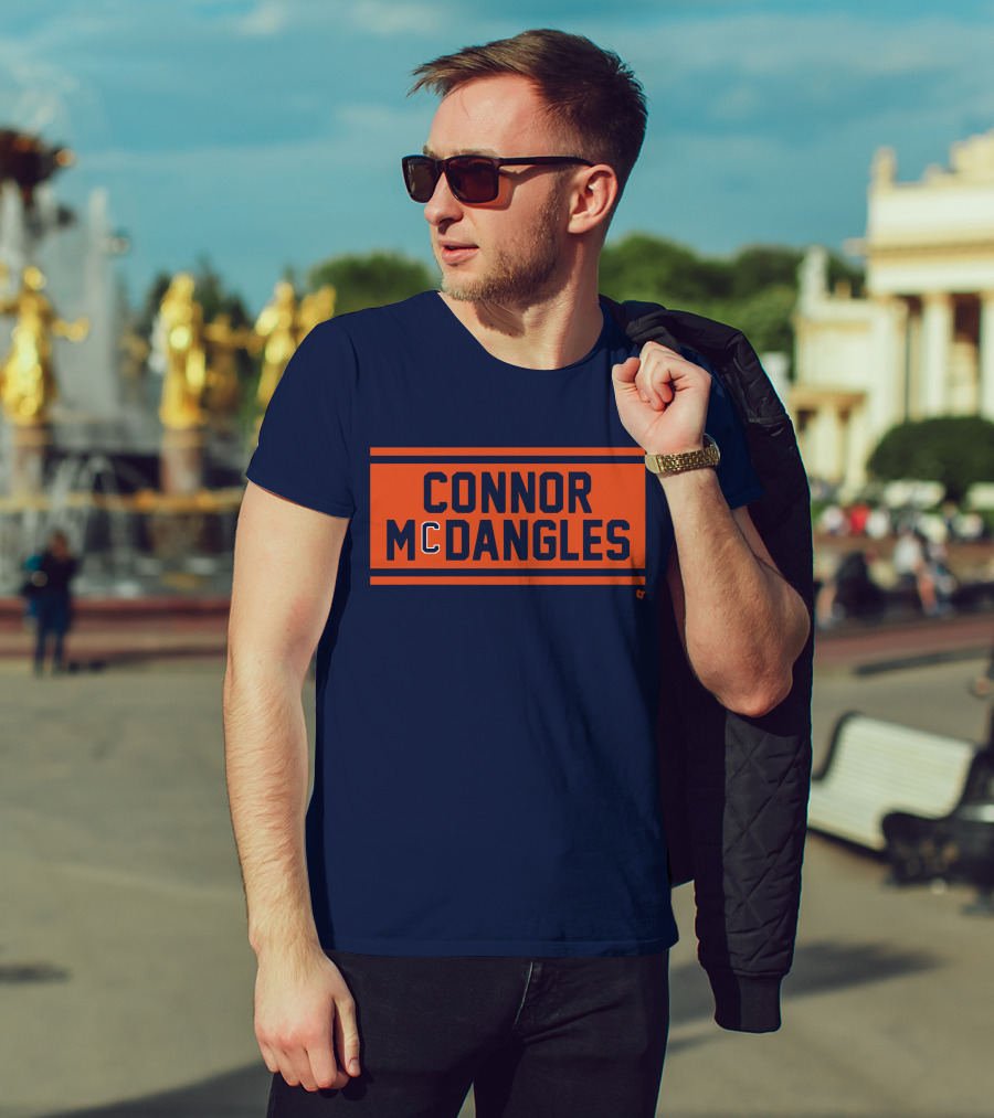 Connor McDavid McDangles Text Block T-Shirt