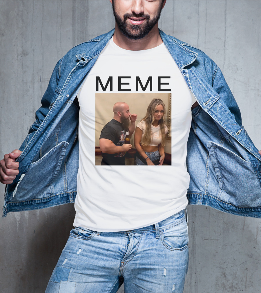 MEME John Silver Bottle Bearded Conversation T-Shirt