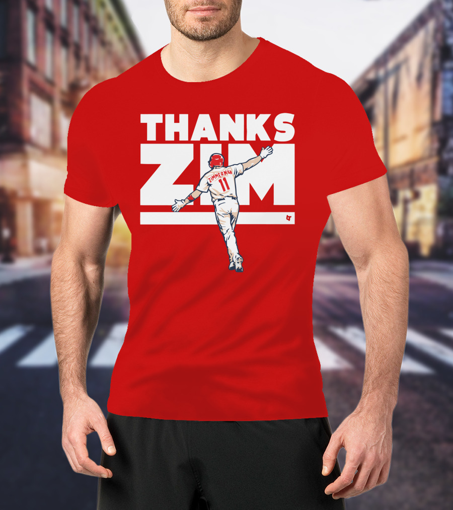 Thanks Zim Ryan Zimmerman 11 T-Shirt