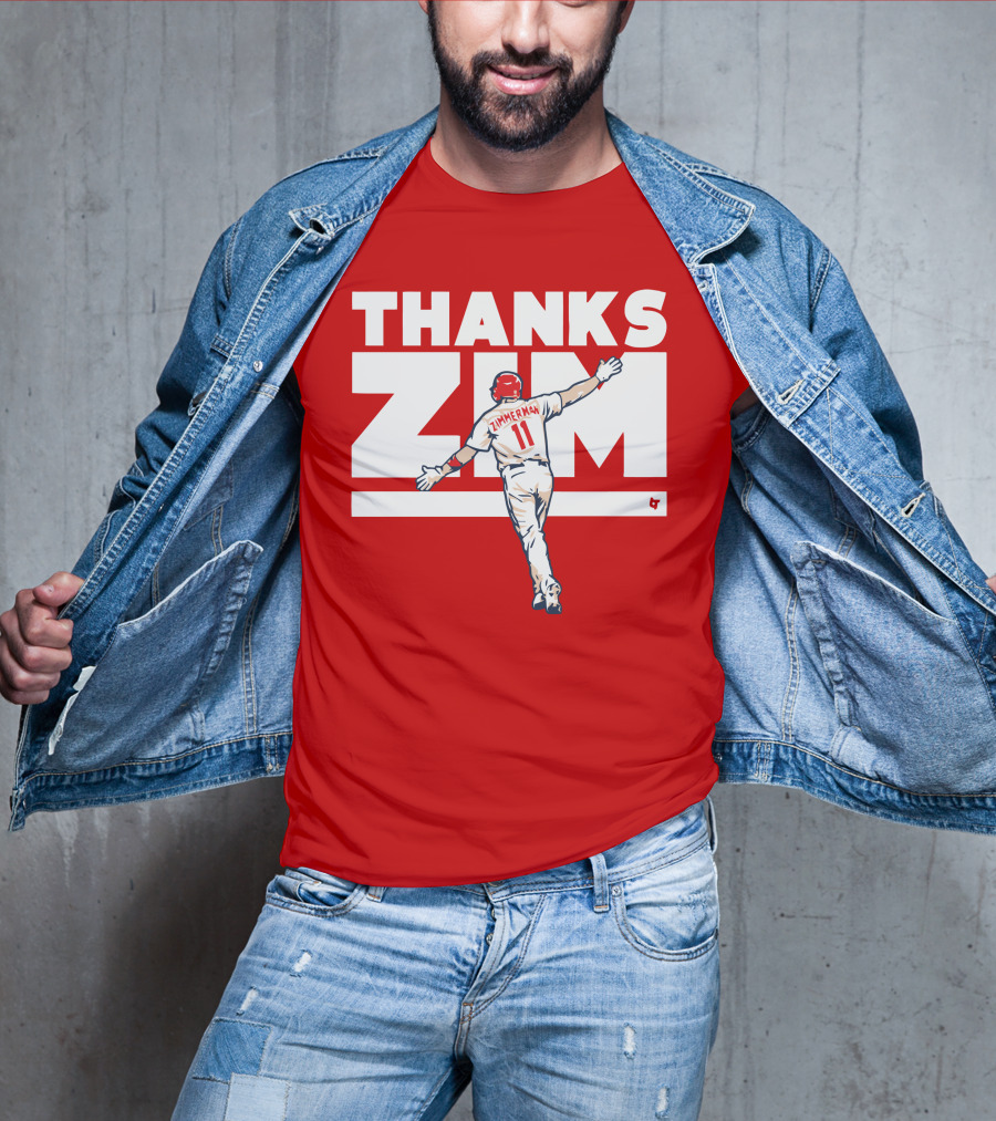 Thanks Zim Ryan Zimmerman 11 T-Shirt