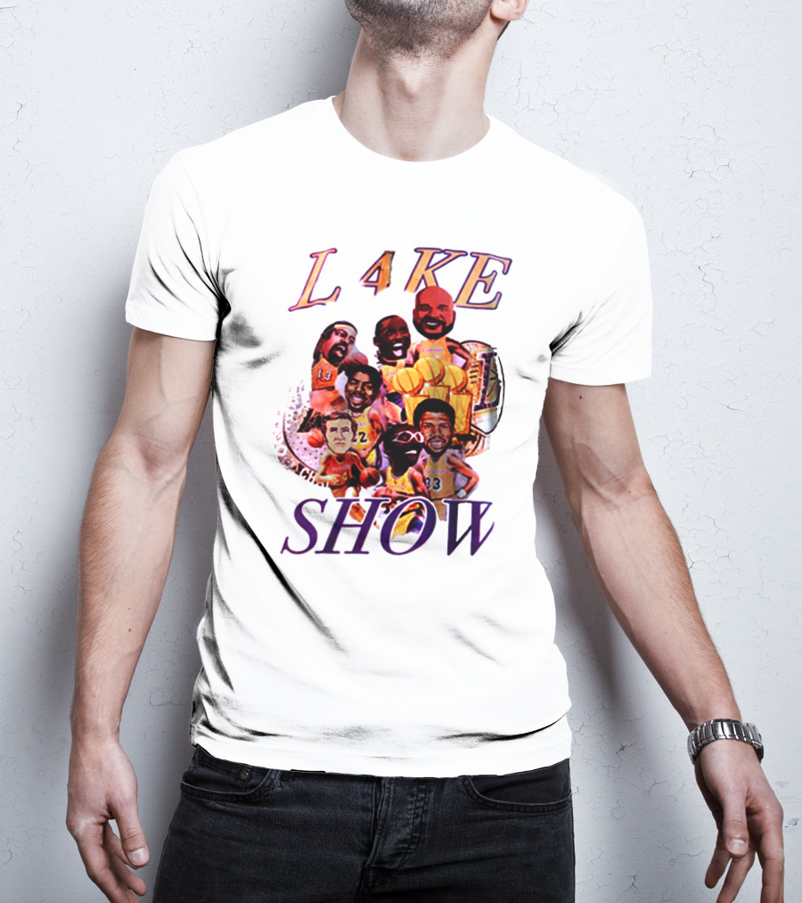 L4KE SHOW LeBron James Laker Legends T-Shirt
