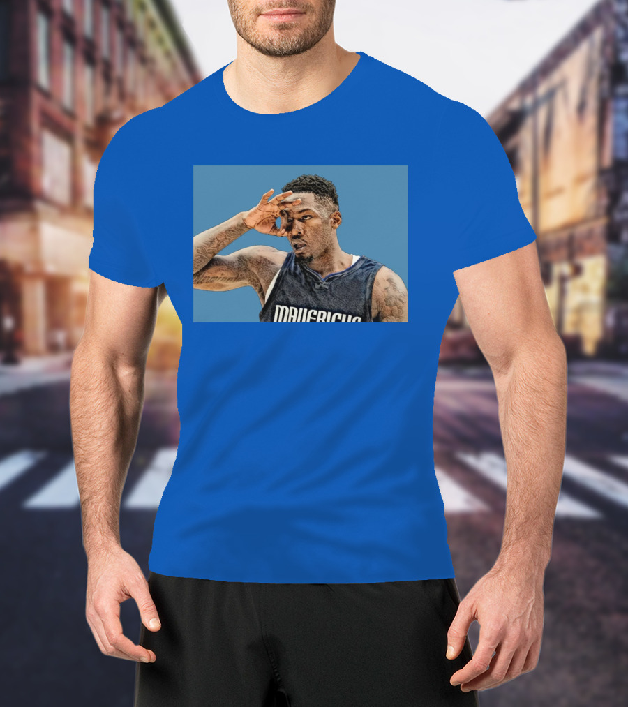 Dorian DFS Mavericks Basketball Player Gesture T-Shirt