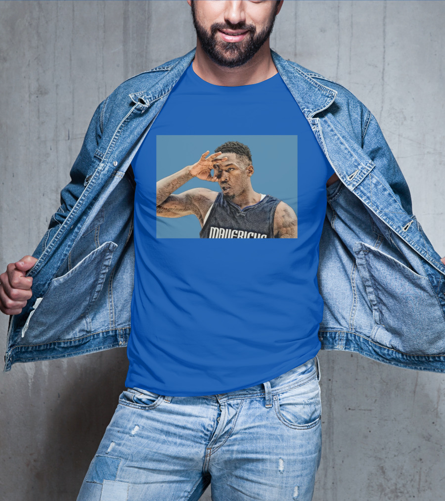 Dorian DFS Mavericks Basketball Player Gesture T-Shirt