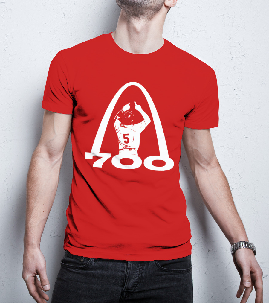 700 Baseball Arch Number 5 T-Shirt