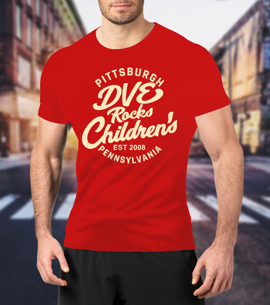 Pittsburgh DVE Rocks Children's Est 2008 Pennsylvania T-Shirt