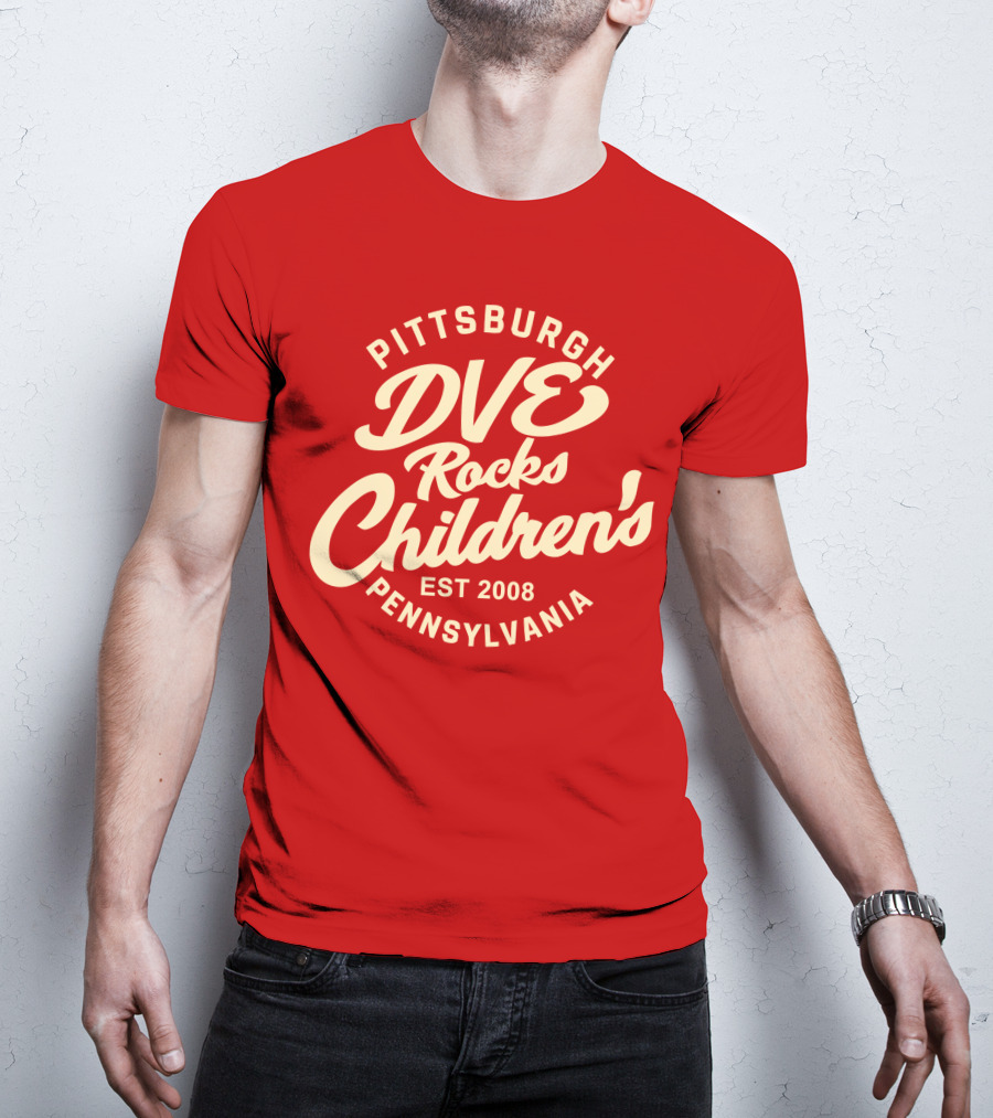 Pittsburgh DVE Rocks Children's Est 2008 Pennsylvania T-Shirt