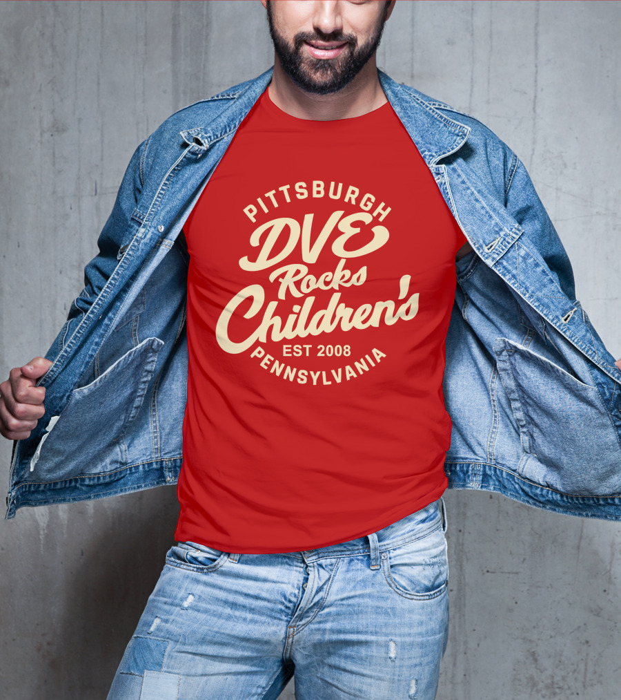 Pittsburgh DVE Rocks Children's Est 2008 Pennsylvania T-Shirt