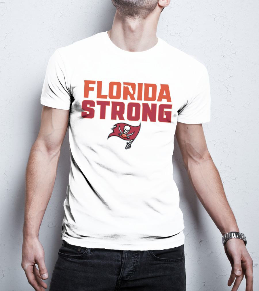 Florida Strong Buccaneers Logo Elements T-Shirt