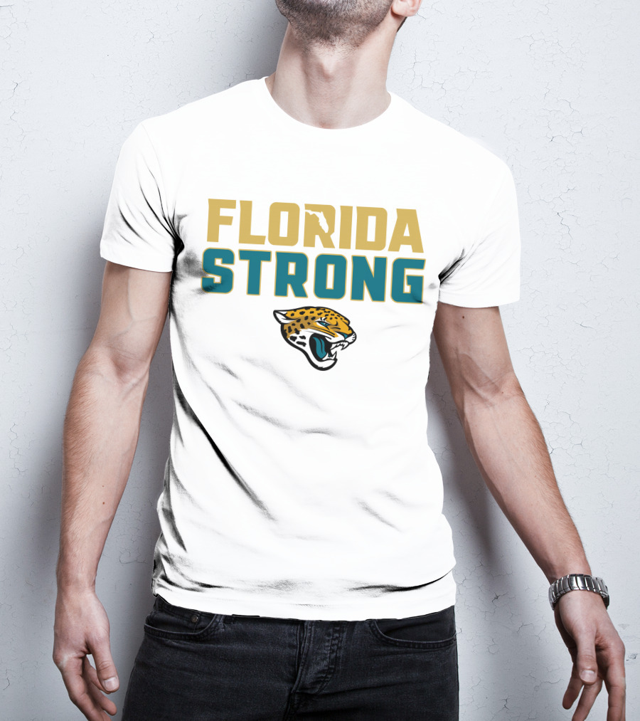 Florida Strong Jacksonville Jaguars Fan Gear T-Shirt