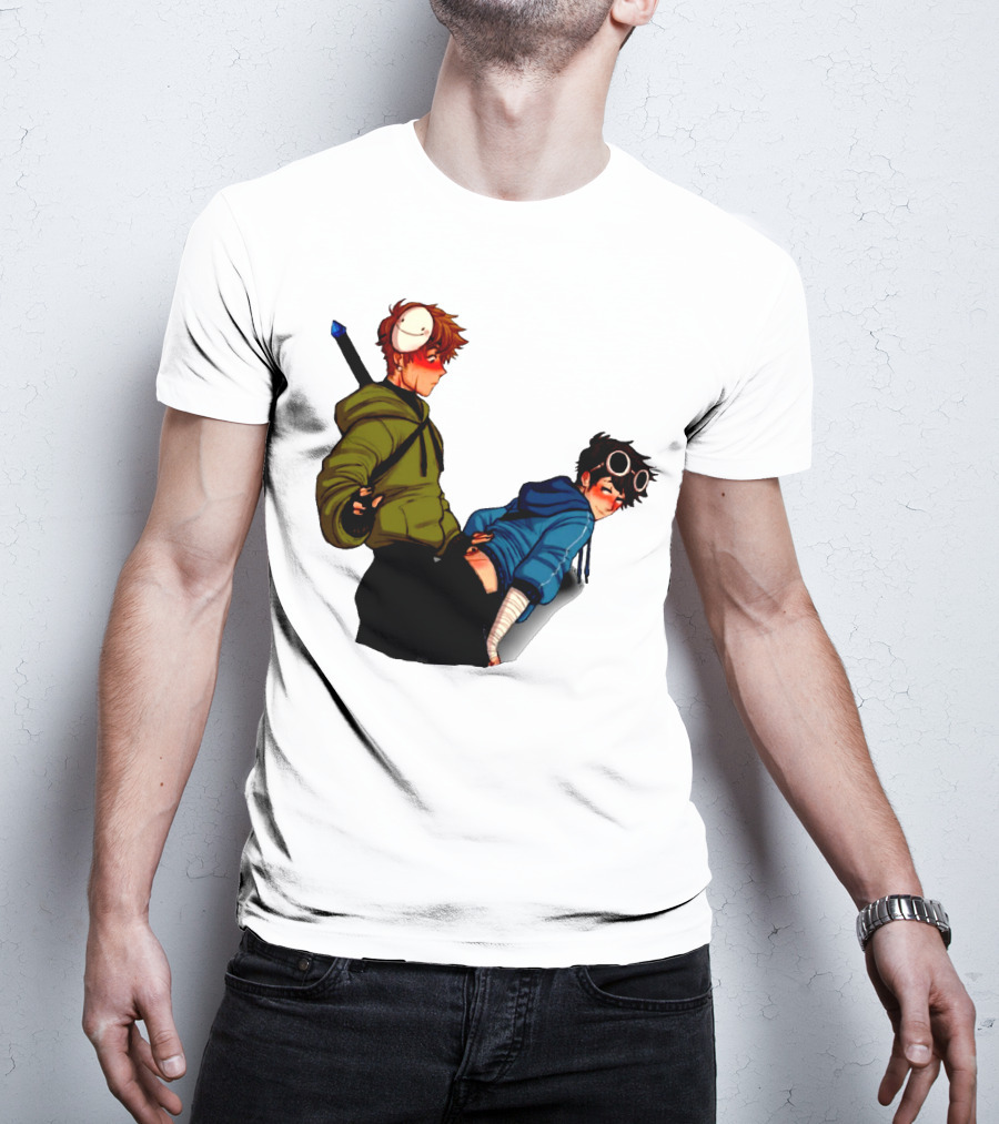 NSFW DNF Dream Team Blushing Character T-Shirt
