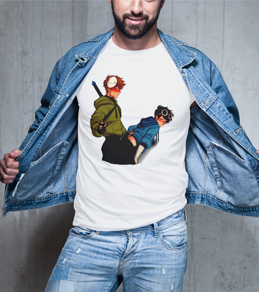 NSFW DNF Dream Team Blushing Character T-Shirt