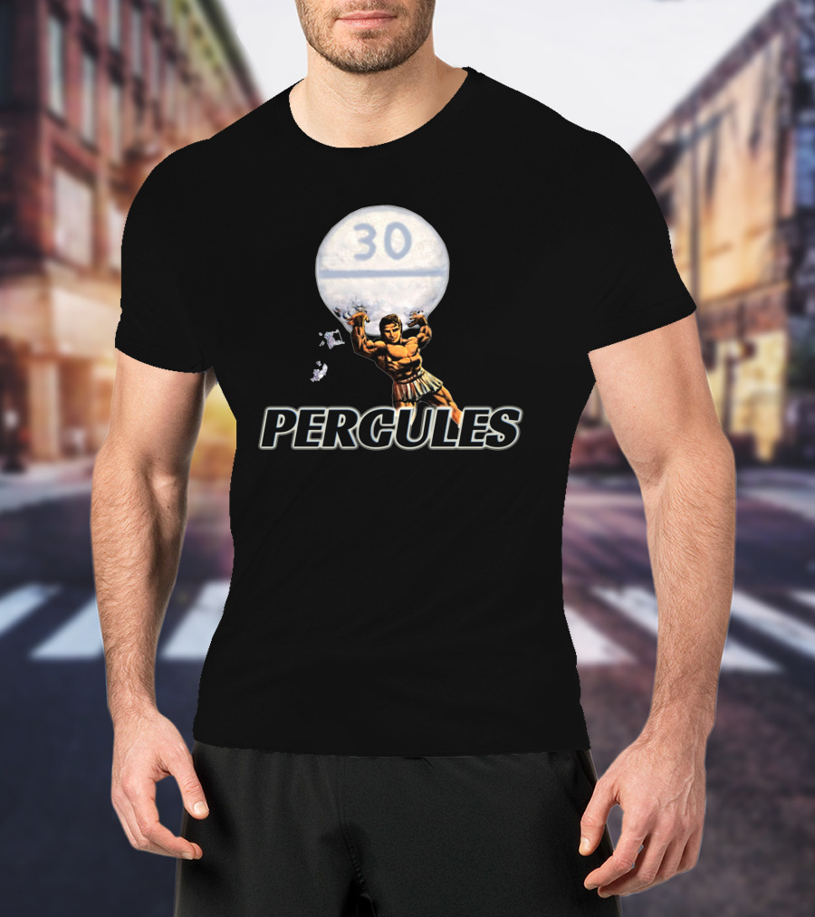 PERCULES Strongman Lifting 30 Pill T-Shirt
