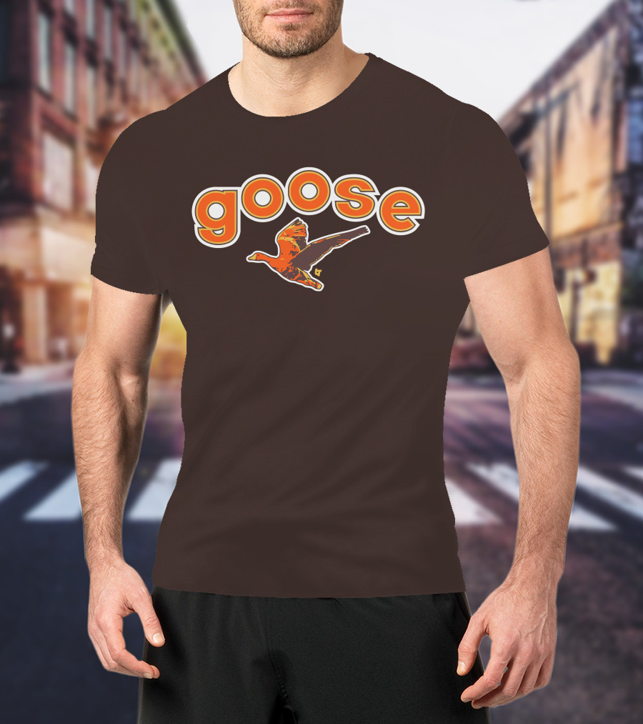 Goose Padres Brown And Orange T-Shirt
