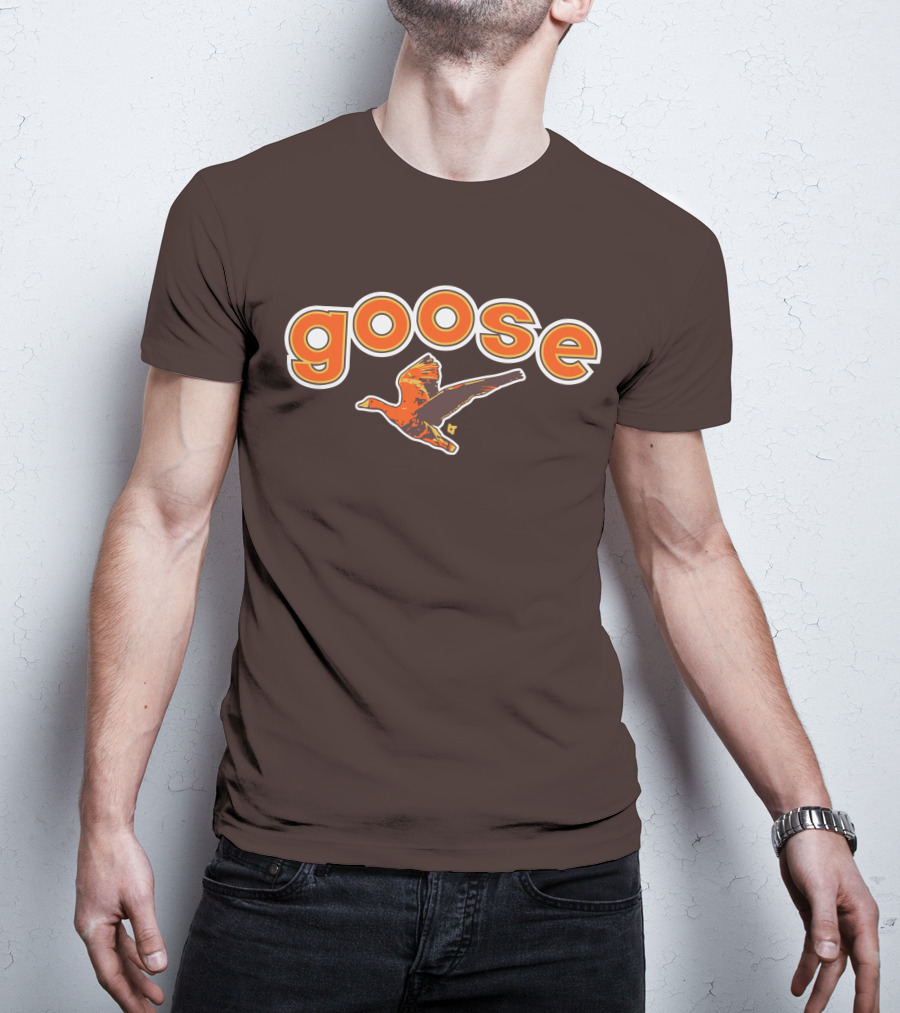 Goose Padres Brown And Orange T-Shirt