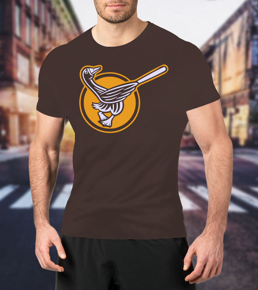 Yu Darvish San Diego Padres Goose Baseball T-Shirt