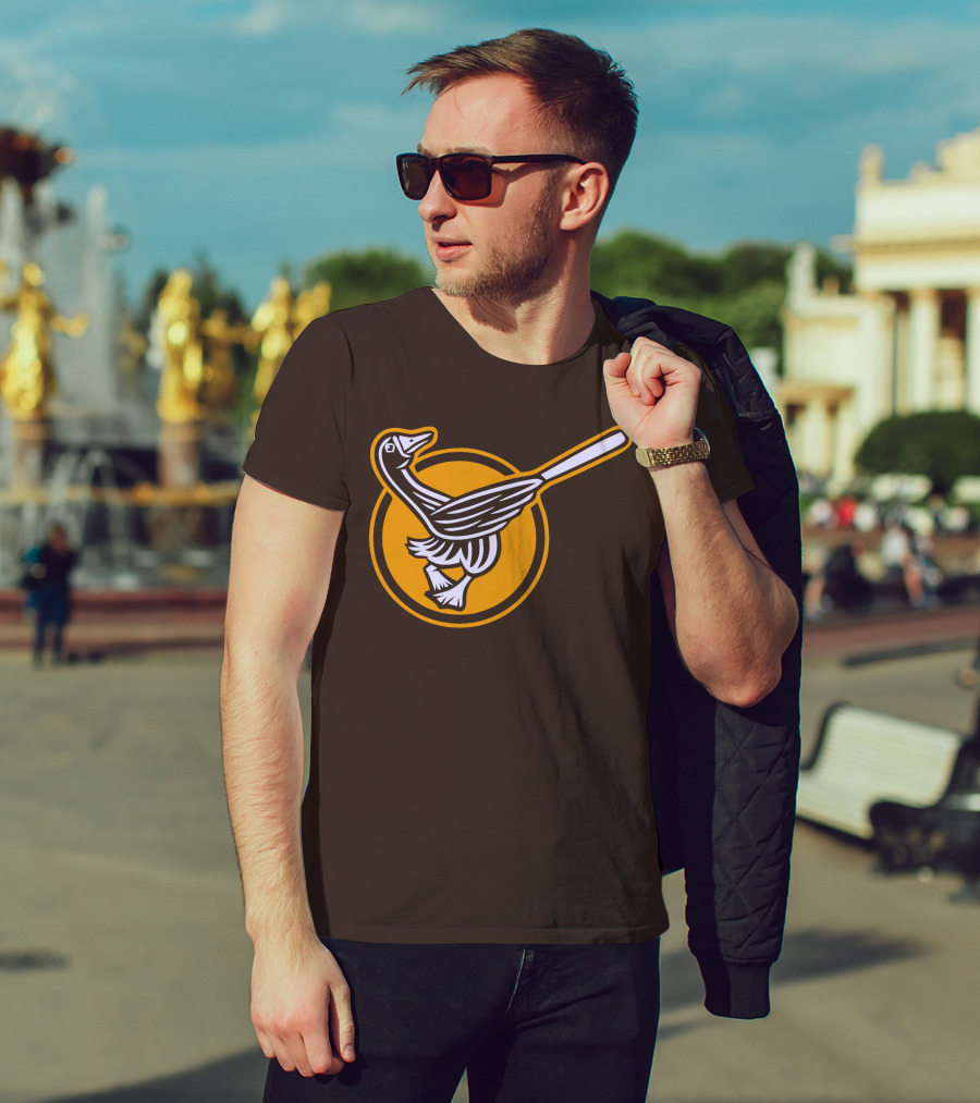 Yu Darvish San Diego Padres Goose Baseball T-Shirt