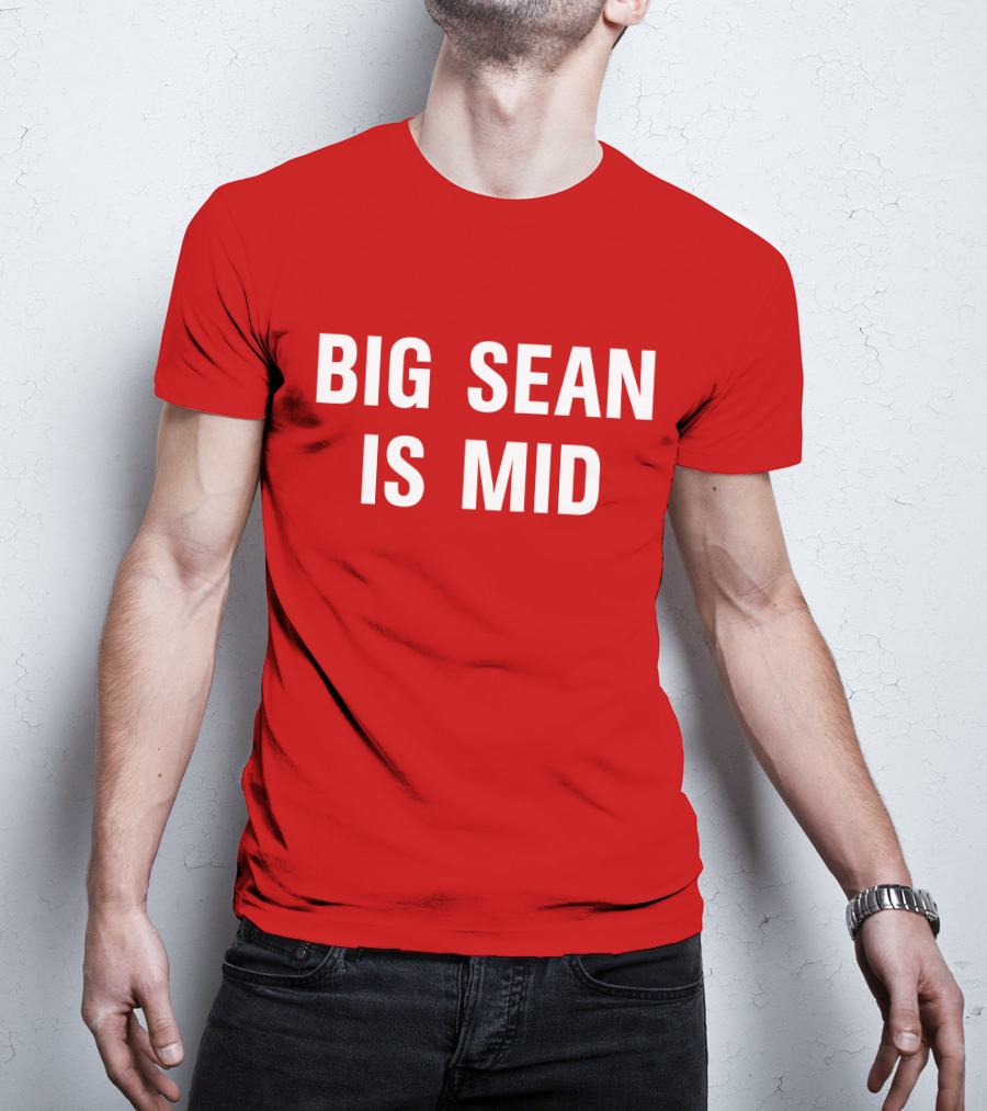 Big Sean Is Mid Statement In T-Shirt