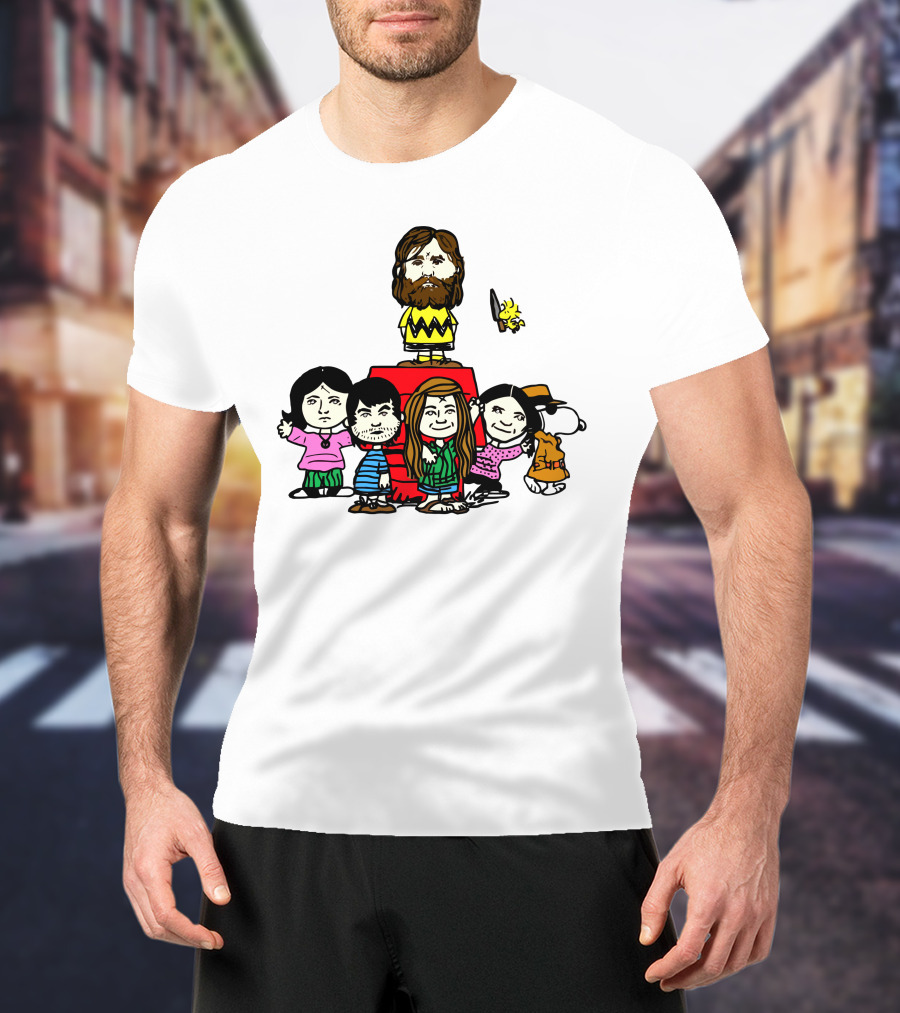 Charlie Manson And Spooky Peanuts T-Shirt