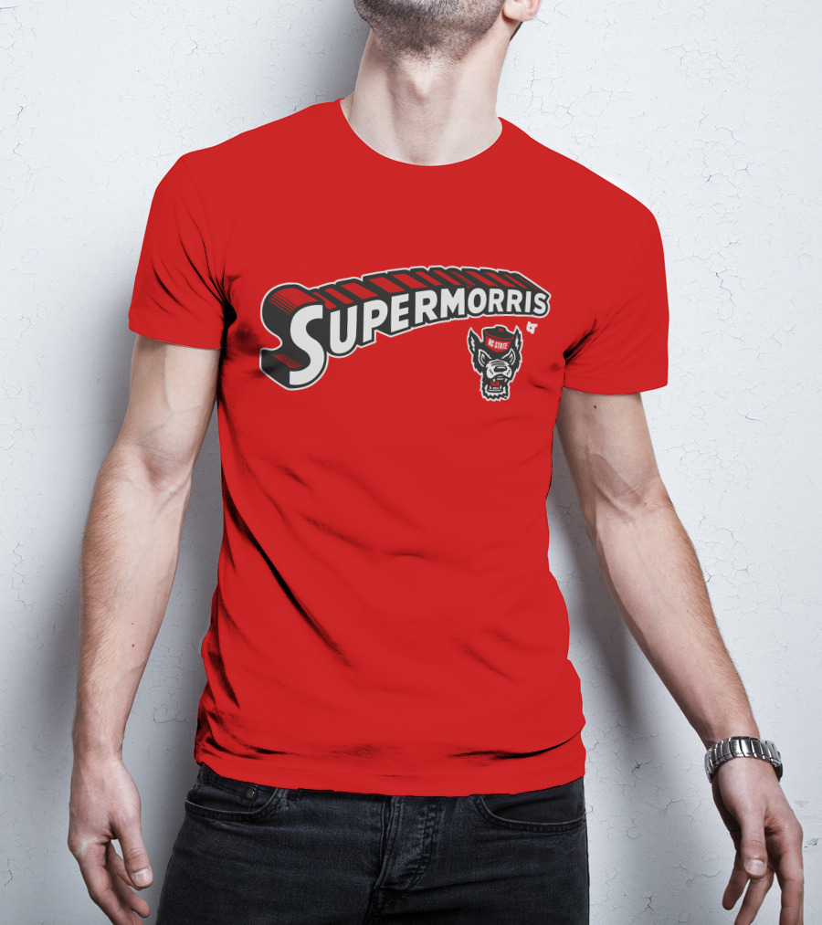 NC State Football Supermorris Wolfpack T-Shirt