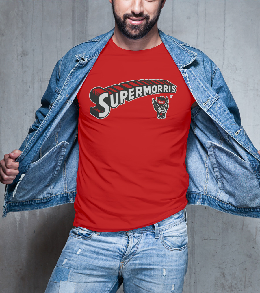 NC State Football Supermorris Wolfpack T-Shirt