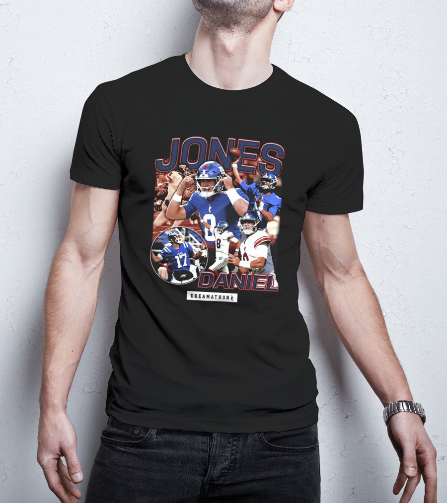 Daniel Jones Dreamathon Football Highlights T-Shirt