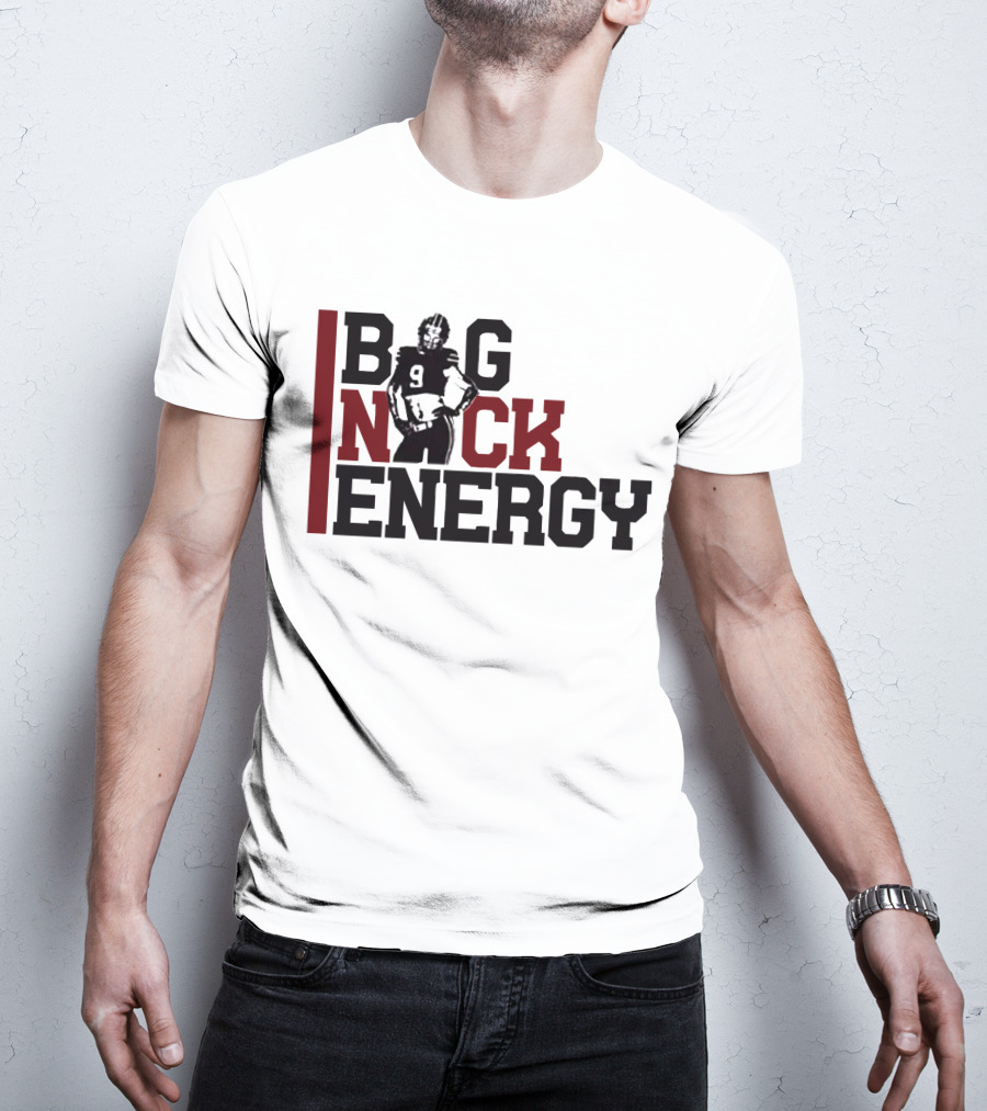 Big Nick Energy Nick Muse Football Number 9 Player T-Shirt