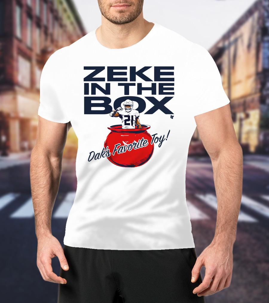 ZEKE IN THE BOX Dak's Favorite Toy T-Shirt