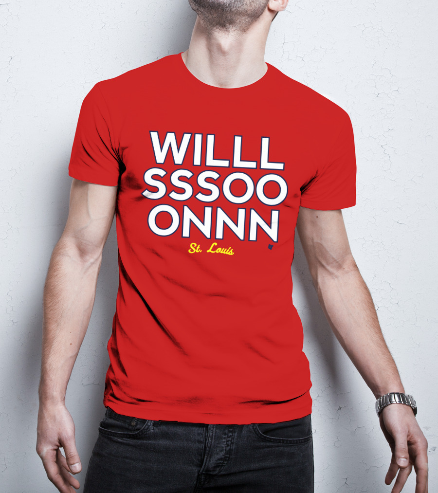 Willson Contreras Willson St. Louis T-Shirt