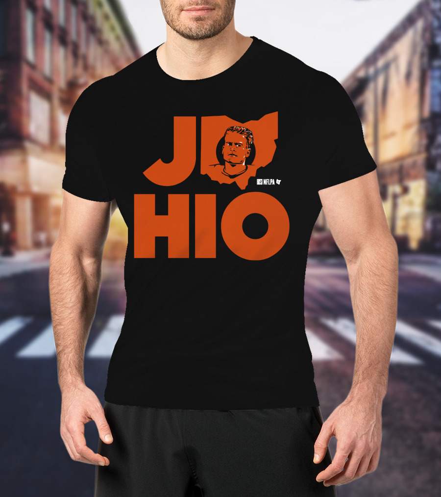 Joe Burrow JoHio NFLPA Browns Ohio T-Shirt