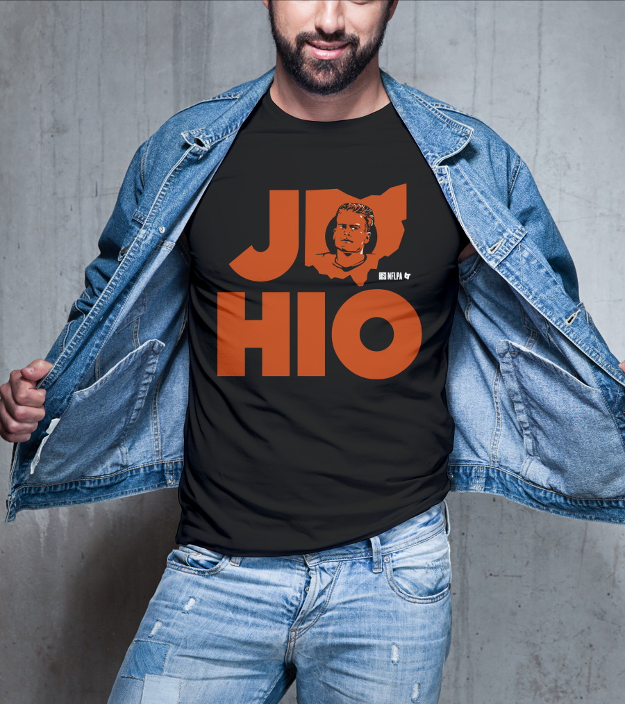 Joe Burrow JoHio NFLPA Browns Ohio T-Shirt