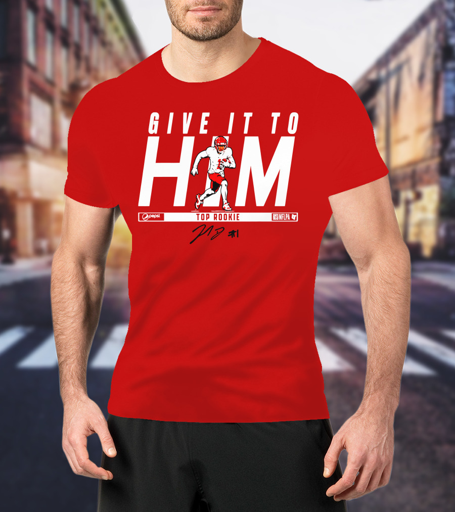 Give It To Him Top Rookie NFLPA Pepsi T-Shirt