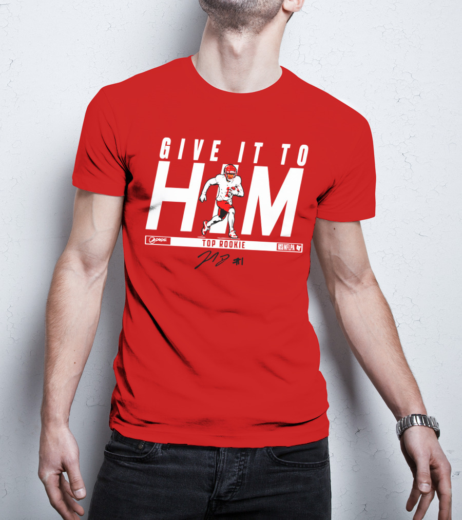 Give It To Him Top Rookie NFLPA Pepsi T-Shirt
