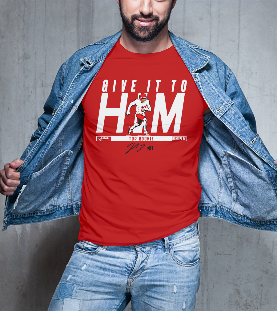 Give It To Him Top Rookie NFLPA Pepsi T-Shirt