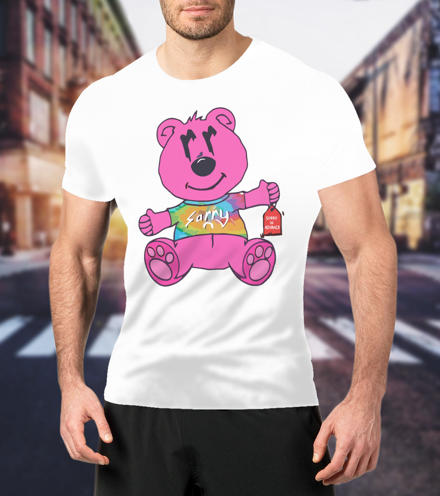 Sorry In Advance Rainbow Bear T-Shirt