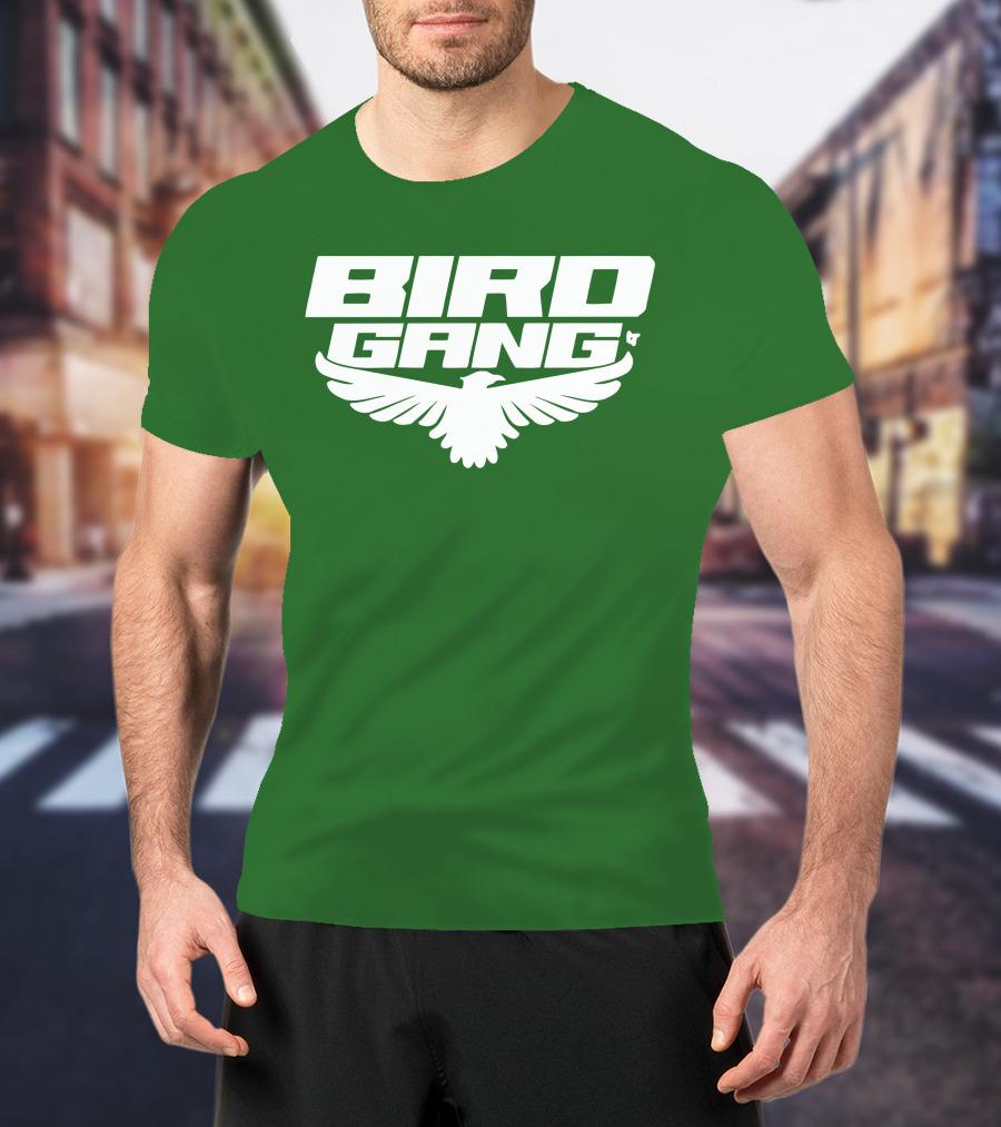 Bird Gang Eagles Wing Emblem T-Shirt