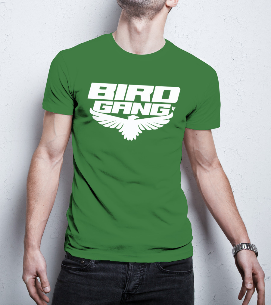 Bird Gang Eagles Wing Emblem T-Shirt
