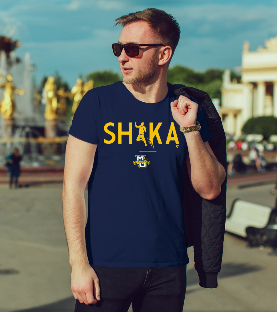 Marquette Basketball Shaka MU T-Shirt