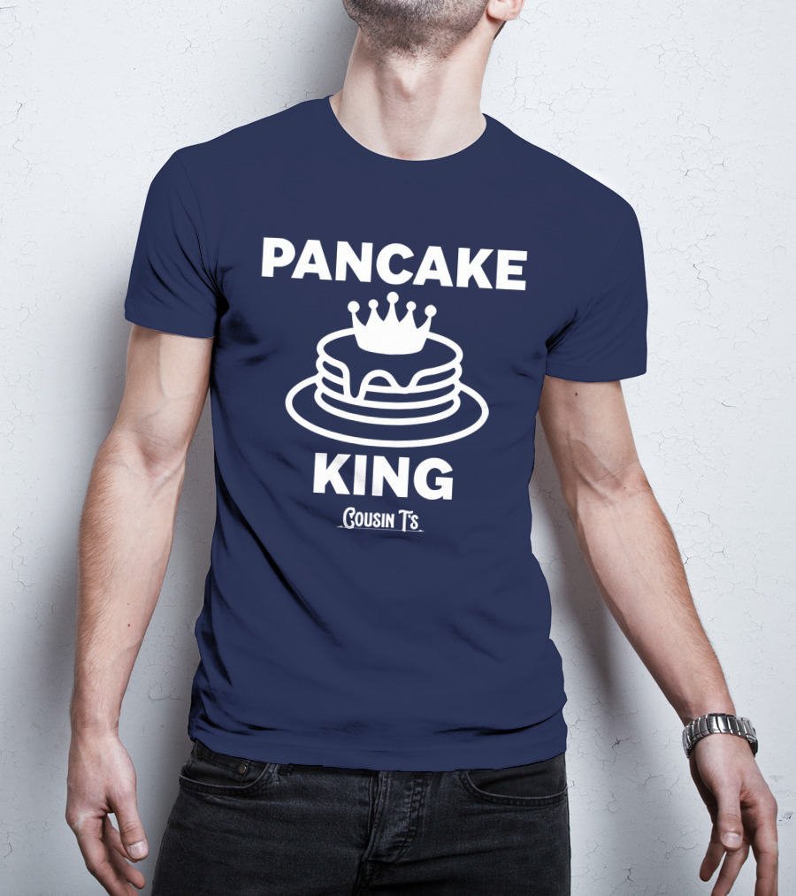 Pancake King Cousin T's Stacked Crown Icon T-Shirt