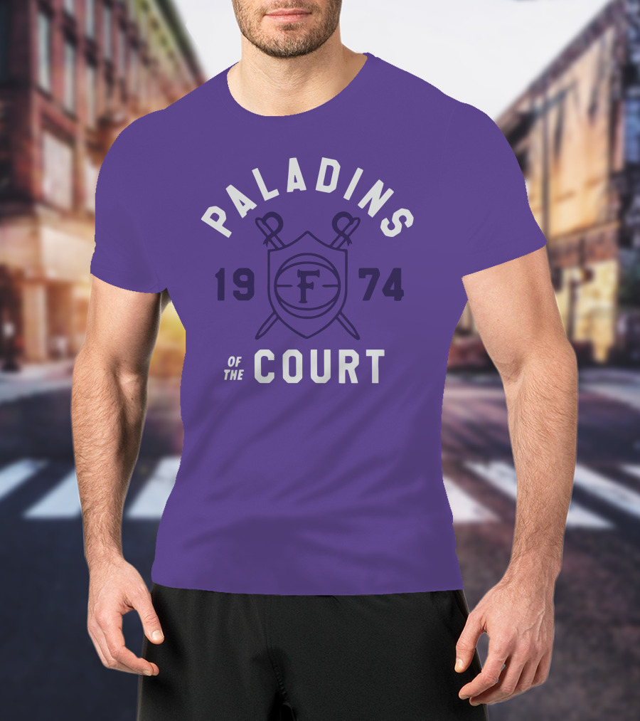 Paladins Of The Court 1974 F Shield Emblem T-Shirt