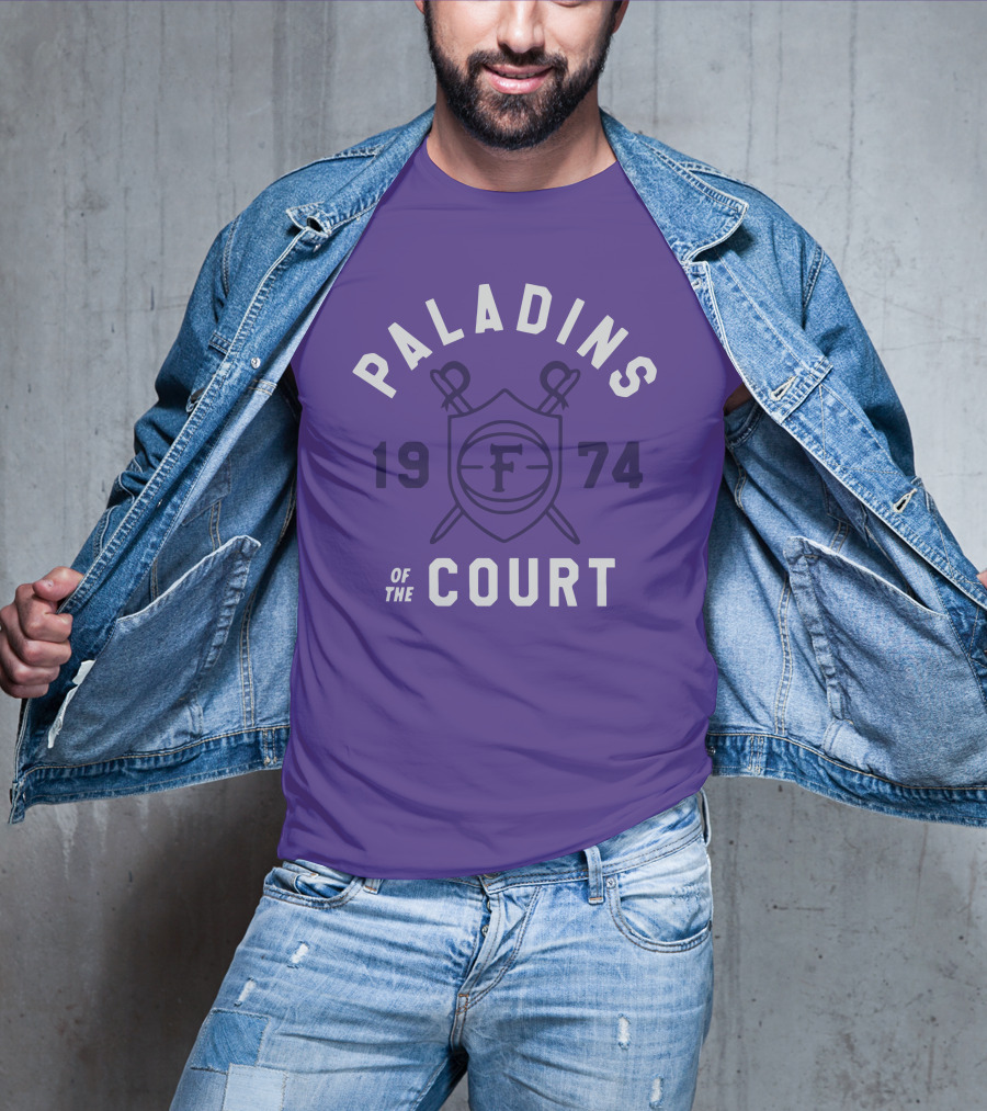 Paladins Of The Court 1974 F Shield Emblem T-Shirt