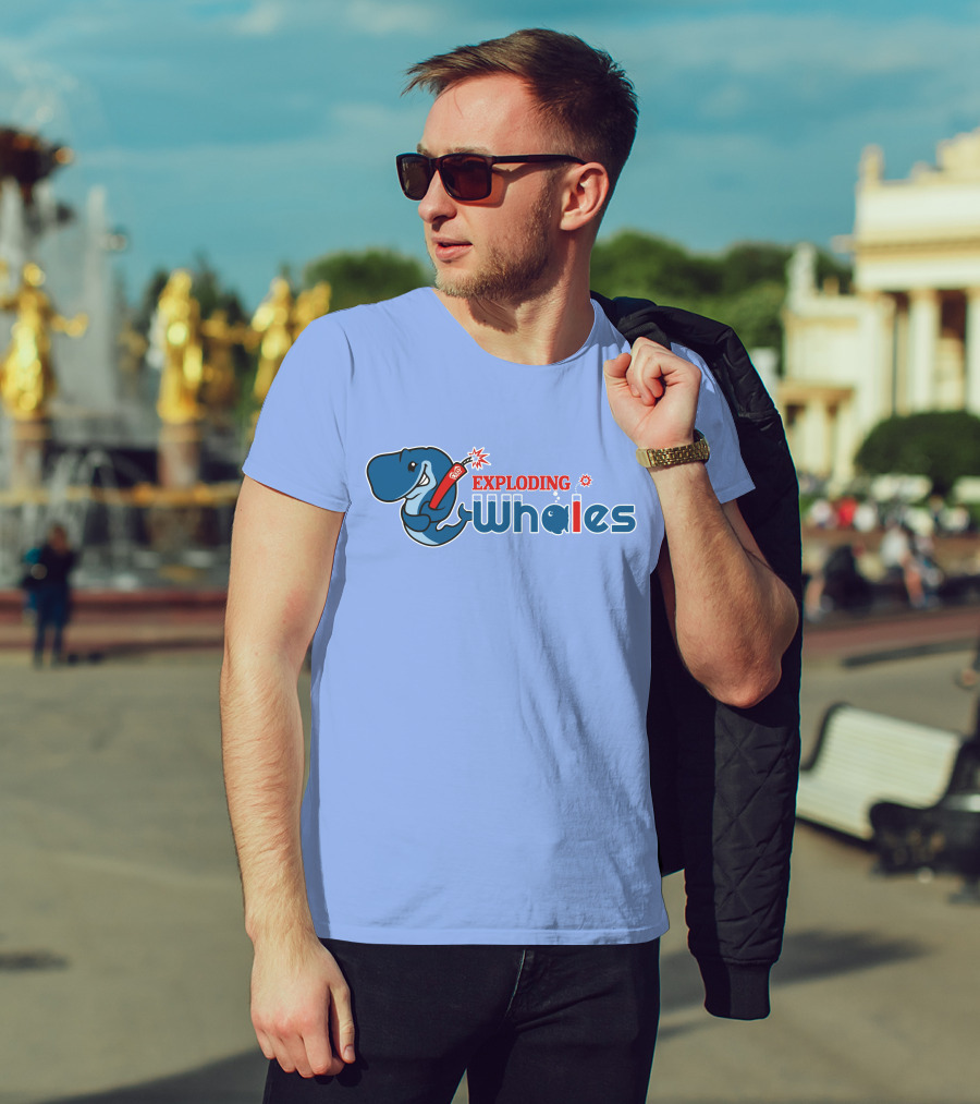Eugene Emeralds Exploding Whales T-Shirt